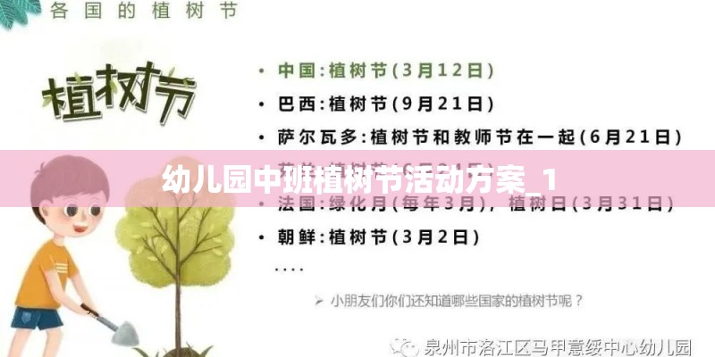 幼儿园中班植树节活动方案_1