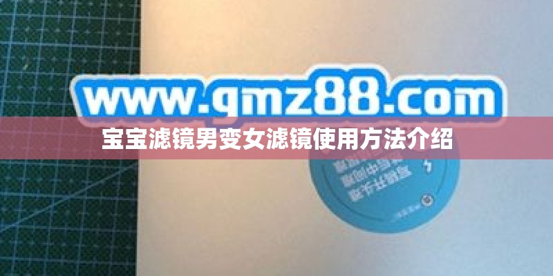 宝宝滤镜男变女滤镜使用方法介绍