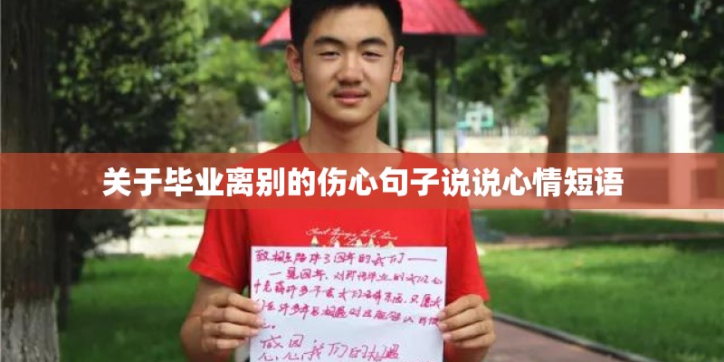 关于毕业离别的伤心句子说说心情短语 关于毕业离别的伤心句子说说心情短语