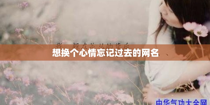 想换个心情忘记过去的网名