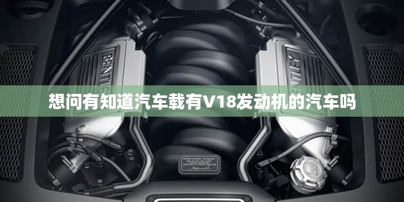 想问有知道汽车载有V18发动机的汽车吗