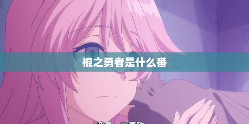 棍之勇者是什么番
