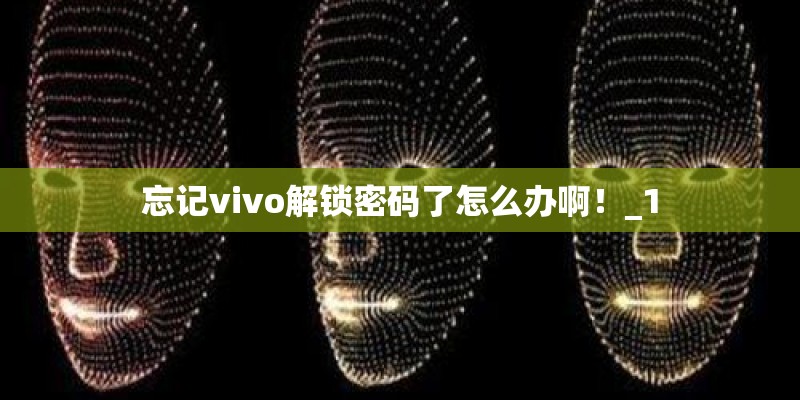 忘记vivo解锁密码了怎么办啊！_1