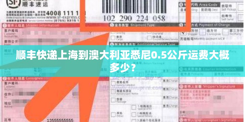 顺丰快递上海到澳大利亚悉尼0.5公斤运费大概多少？