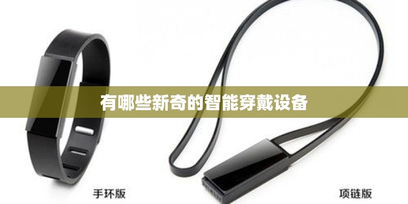 有哪些新奇的智能穿戴设备