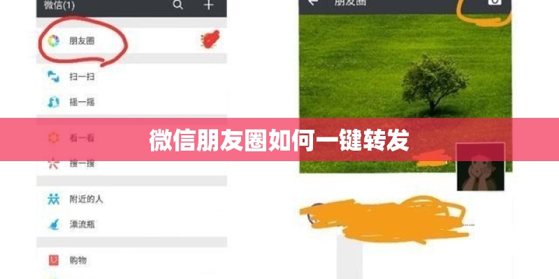 微信朋友圈如何一键转发