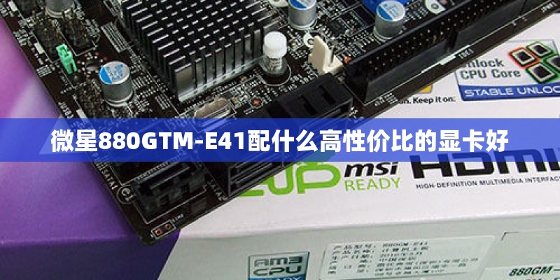 微星880GTM-E41配什么高性价比的显卡好