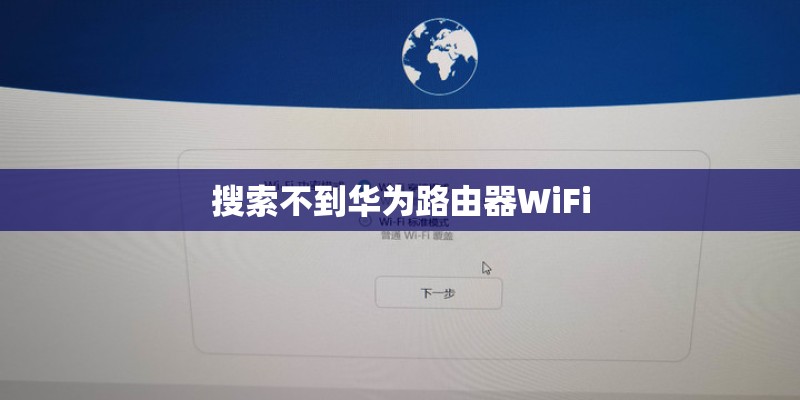 搜索不到华为路由器WiFi