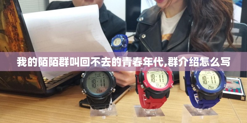 我的陌陌群叫回不去的青春年代,群介绍怎么写