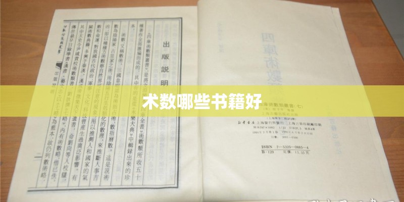 术数哪些书籍好