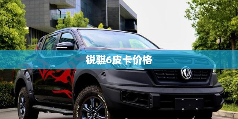 锐骐6皮卡价格