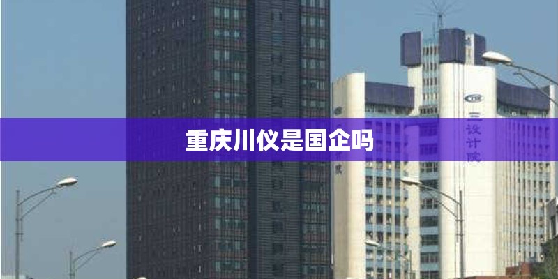 重庆川仪是国企吗