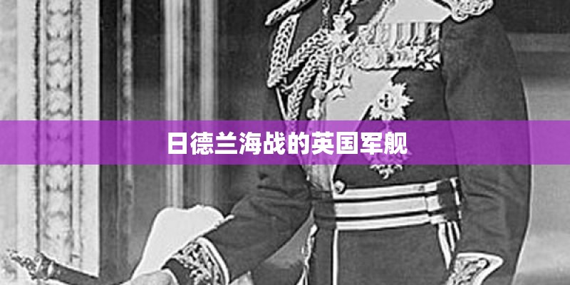 日德兰海战的英国军舰