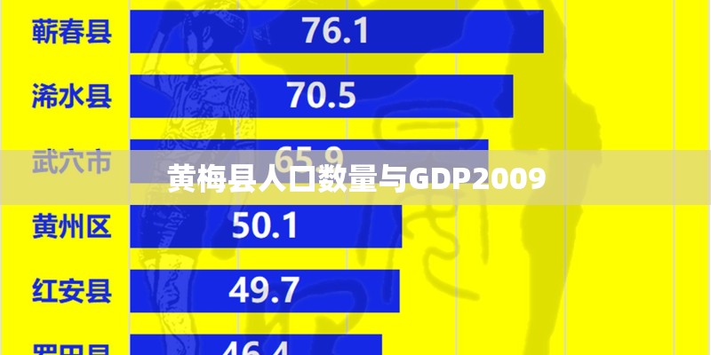 黄梅县人口数量与GDP2009