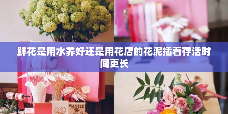 鲜花是用水养好还是用花店的花泥插着存活时间更长