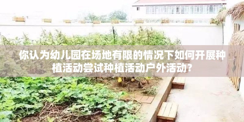 你认为幼儿园在场地有限的情况下如何开展种植活动尝试种植活动户外活动？