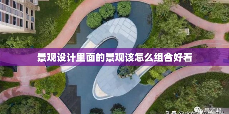 景观设计里面的景观该怎么组合好看