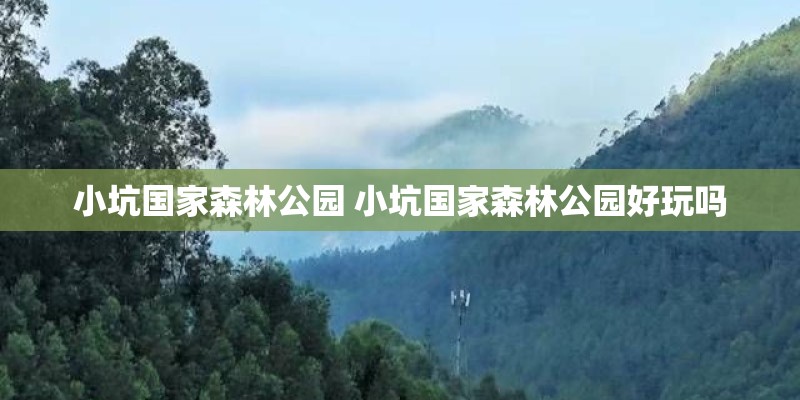 小坑国家森林公园 小坑国家森林公园好玩吗