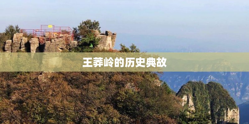 王莽岭的历史典故